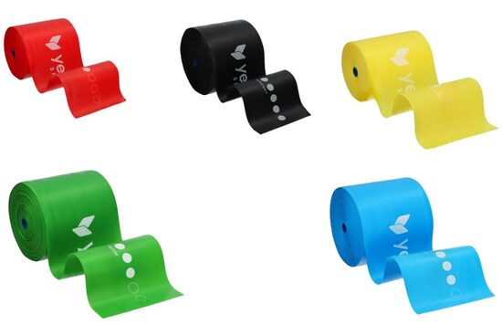 YellowFLATBAND TPE vingrošanas lenta